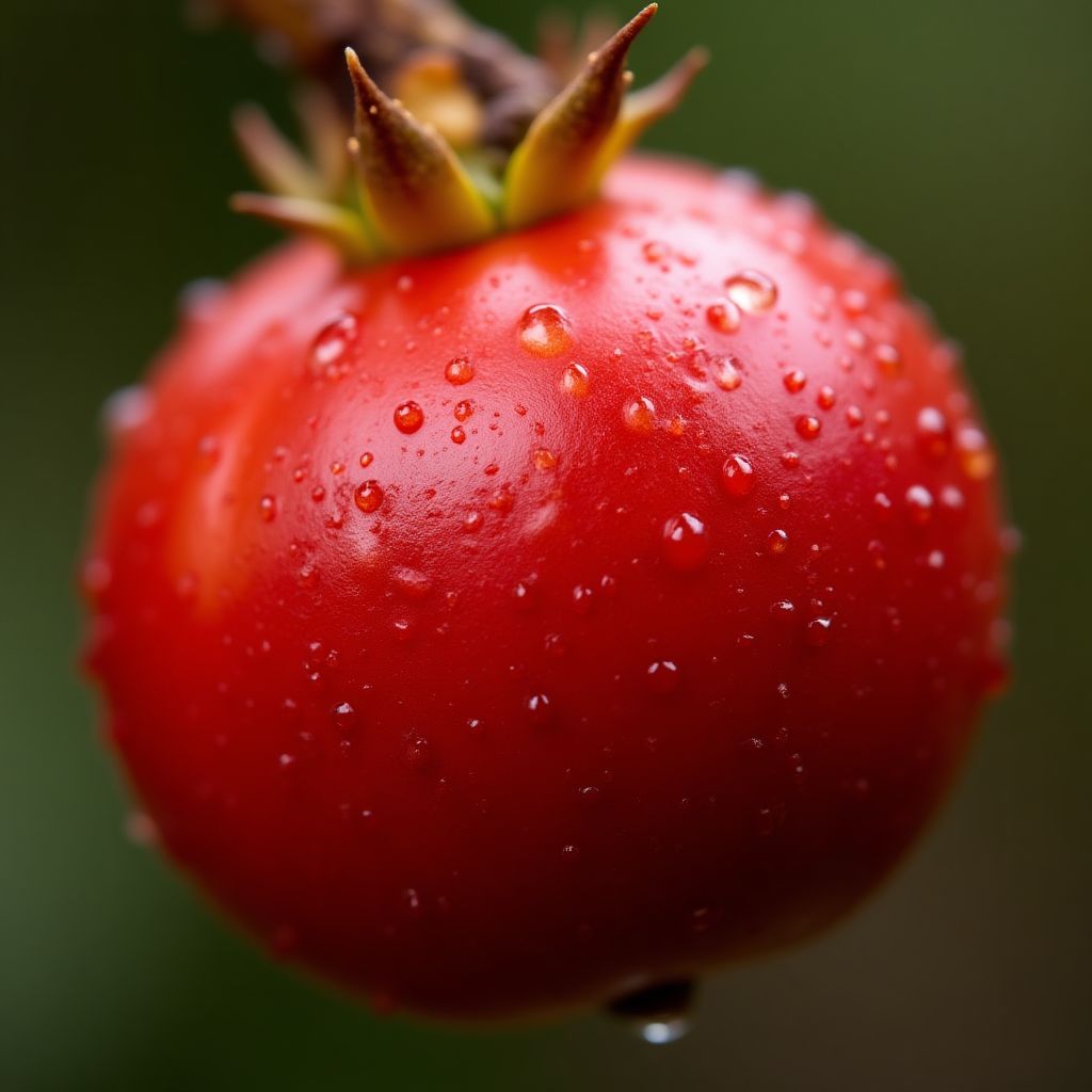 Vibrant red Quandong fruit